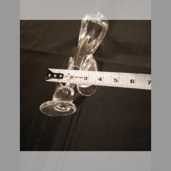 9" Centurion Collection Glass Angel With Halo and Wings - Picture 3 of 4